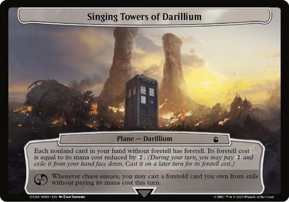 Singing Towers of Darillium, Planechase: Universes Beyond: Doctor Who 598