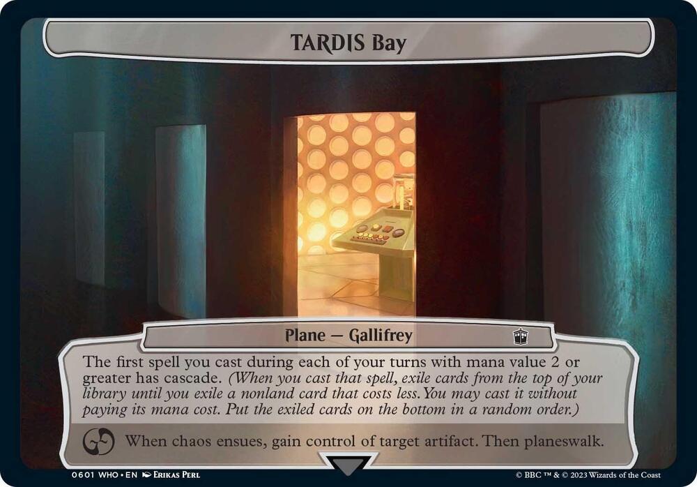 TARDIS Bay, Planechase: Universes Beyond: Doctor Who 601