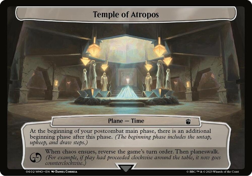 Temple of Atropos, Planechase: Universes Beyond: Doctor Who 602