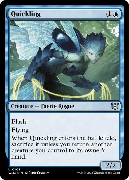 Quickling, Commander: Wilds of Eldraine 103