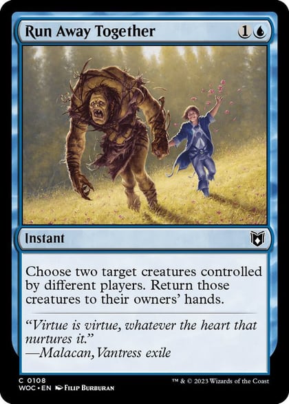 Run Away Together, Commander: Wilds of Eldraine 108