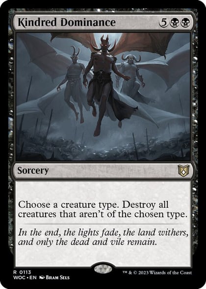 Kindred Dominance, Commander: Wilds of Eldraine 113