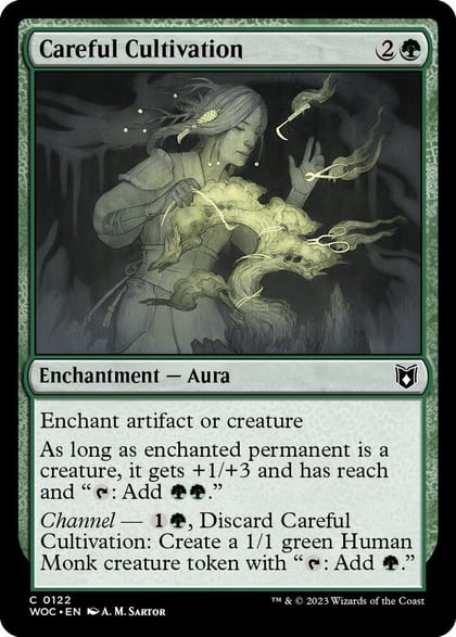 Careful Cultivation, Commander: Wilds of Eldraine 122