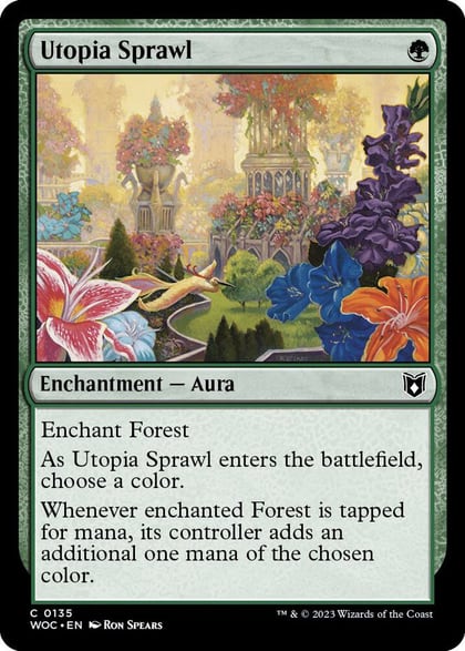 Utopia Sprawl, Commander: Wilds of Eldraine 135