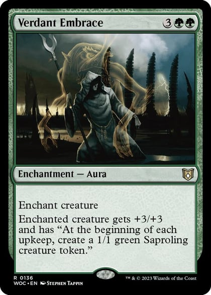 Verdant Embrace, Commander: Wilds of Eldraine 136