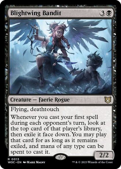 Blightwing Bandit, Commander: Wilds of Eldraine 13
