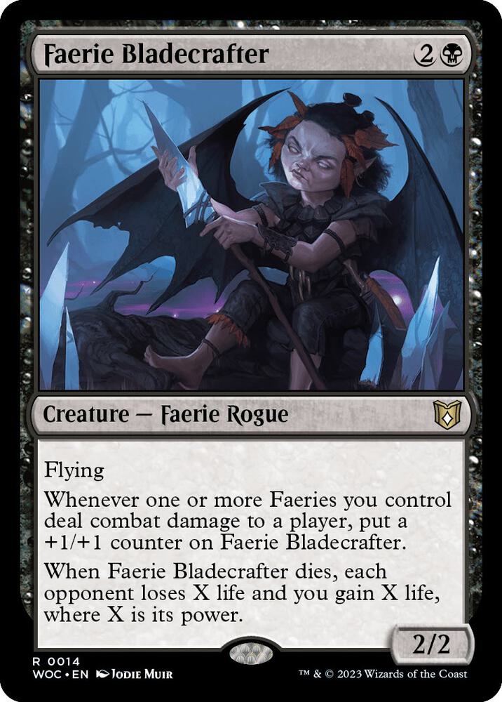 Faerie Bladecrafter, Commander: Wilds of Eldraine 14