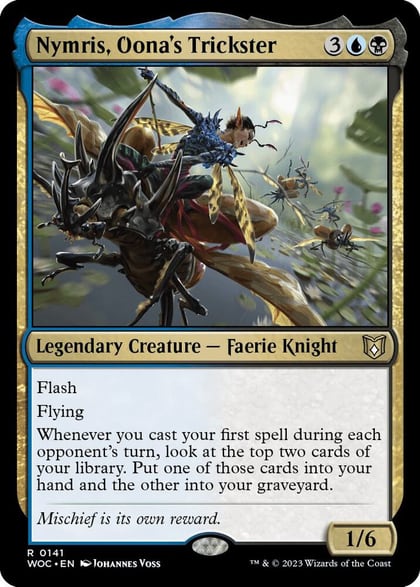 Nymris, Oona's Trickster, Commander: Wilds of Eldraine 141