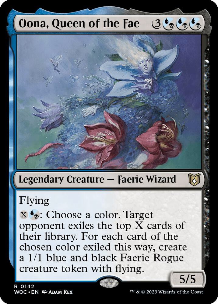 Oona, Queen of the Fae, Commander: Wilds of Eldraine 142