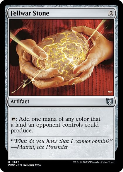 Fellwar Stone, Commander: Wilds of Eldraine 147