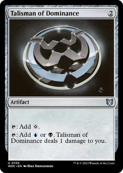 Talisman of Dominance, Commander: Wilds of Eldraine 150