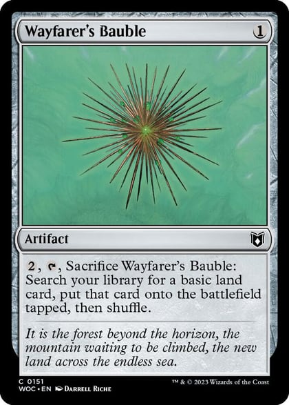 Wayfarer's Bauble, Commander: Wilds of Eldraine 151