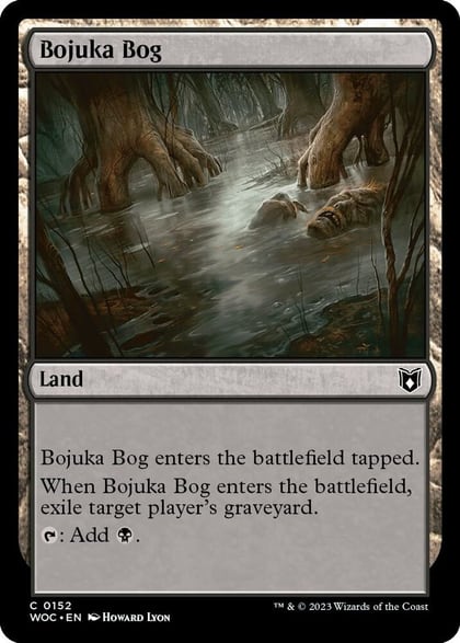 Bojuka Bog, Commander: Wilds of Eldraine 152