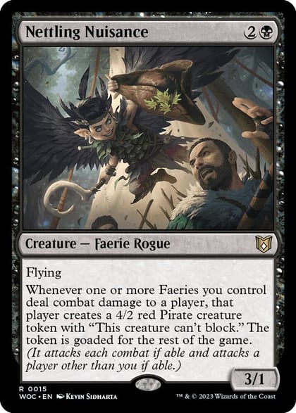 Nettling Nuisance, Commander: Wilds of Eldraine 15
