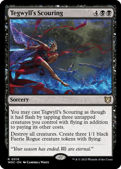 Tegwyll's Scouring, Commander: Wilds of Eldraine 16
