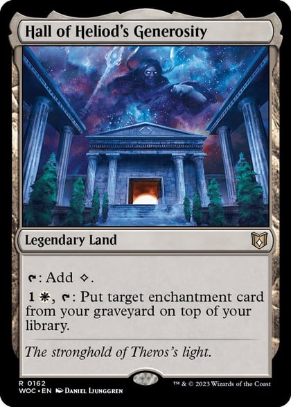 Hall of Heliod's Generosity, Commander: Wilds of Eldraine 162