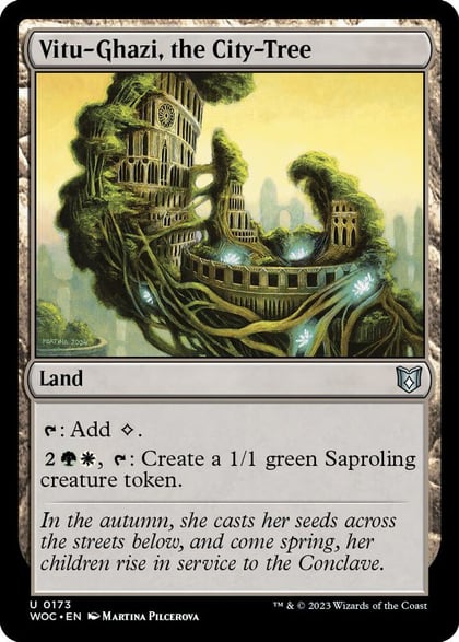 Vitu-Ghazi, the City-Tree, Commander: Wilds of Eldraine 173