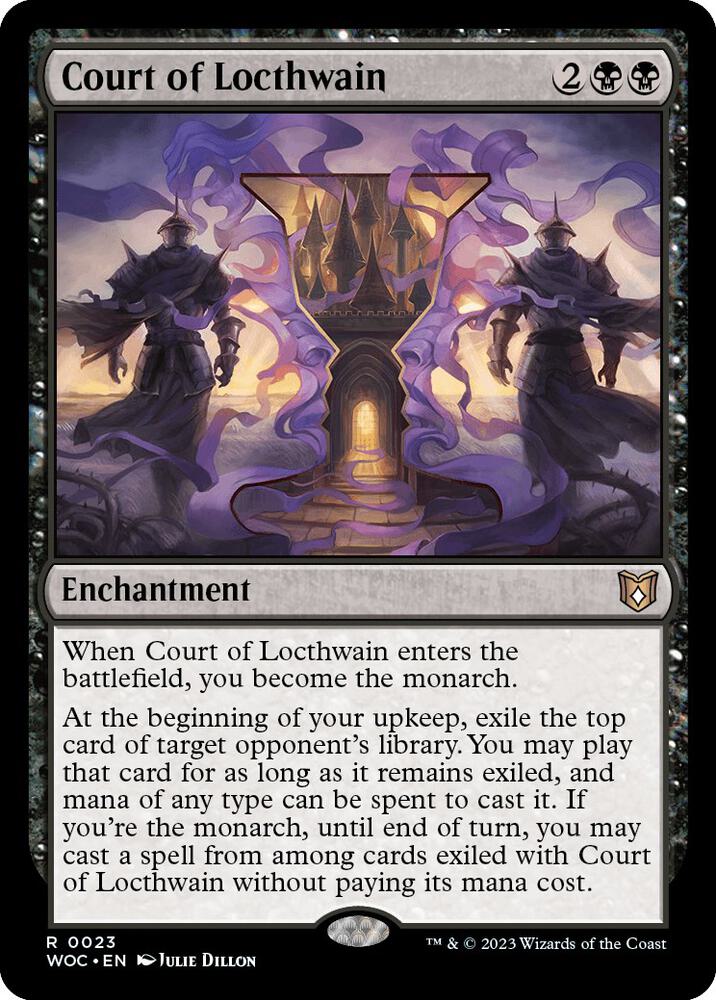 Court of Locthwain, Commander: Wilds of Eldraine 23