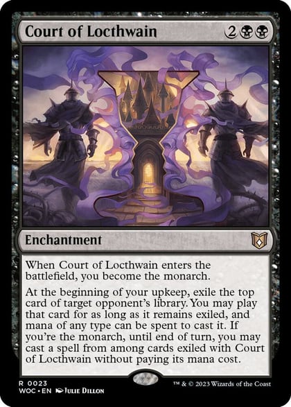 Court of Locthwain, Commander: Wilds of Eldraine 23