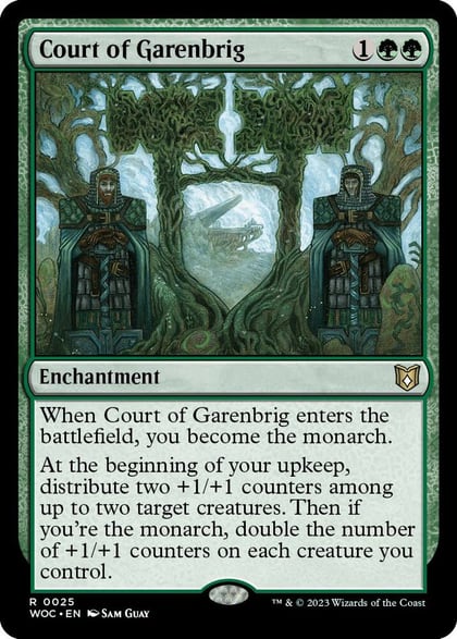 Court of Garenbrig, Commander: Wilds of Eldraine 25