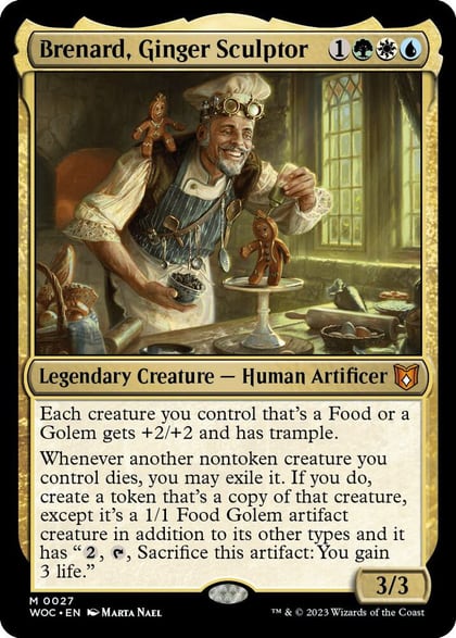 Brenard, Ginger Sculptor, Commander: Wilds of Eldraine 27
