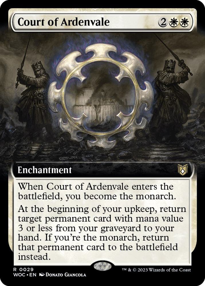 Court of Ardenvale (Extended Art), Commander: Wilds of Eldraine 29