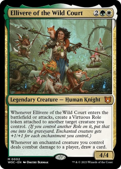 Ellivere of the Wild Court, Commander: Wilds of Eldraine 2