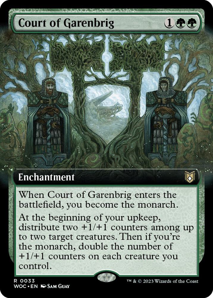 Court of Garenbrig (Extended Art), Commander: Wilds of Eldraine 33