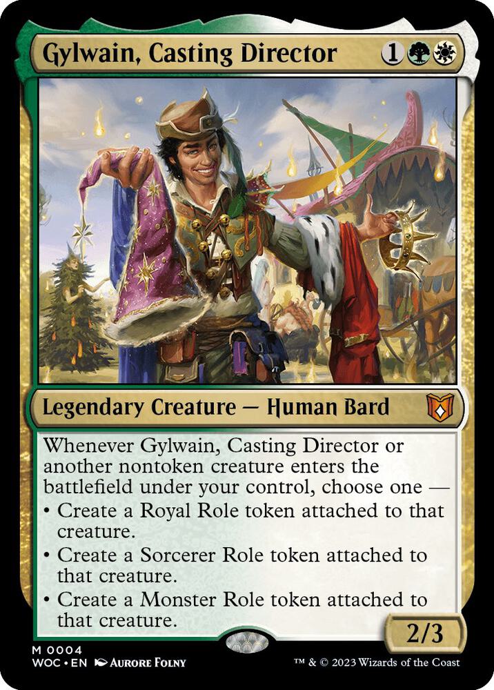 Gylwain, Casting Director, Commander: Wilds of Eldraine 4