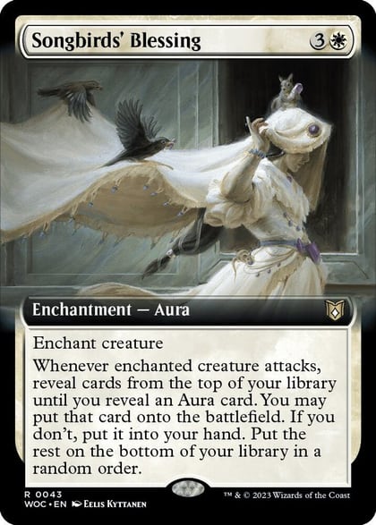 Songbirds' Blessing (Extended Art), Commander: Wilds of Eldraine 43