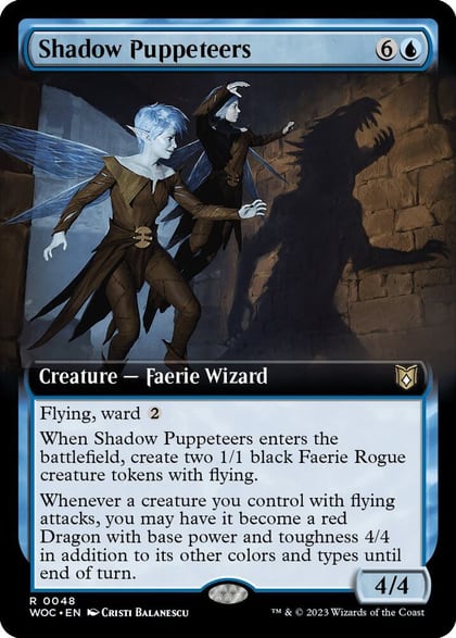 Shadow Puppeteers (Extended Art), Commander: Wilds of Eldraine 48