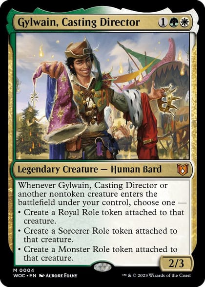 Gylwain, Casting Director, Commander: Wilds of Eldraine 4
