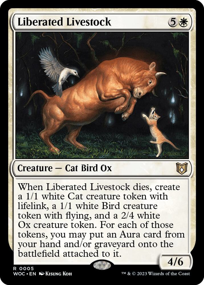 Liberated Livestock, Commander: Wilds of Eldraine 5