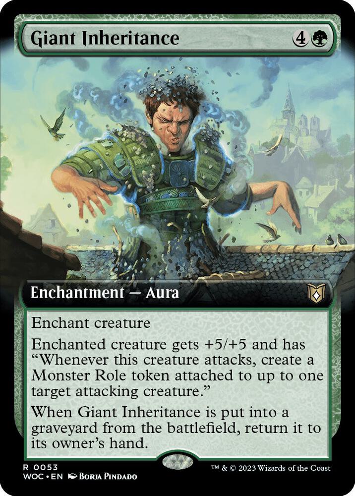 Giant Inheritance (Extended Art), Commander: Wilds of Eldraine 53