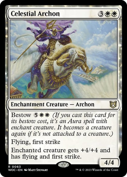 Celestial Archon, Commander: Wilds of Eldraine 63