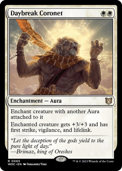 Daybreak Coronet, Commander: Wilds of Eldraine 65