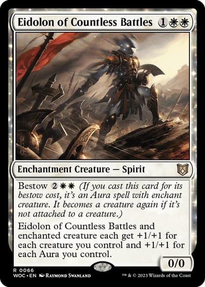 Eidolon of Countless Battles, Commander: Wilds of Eldraine 66