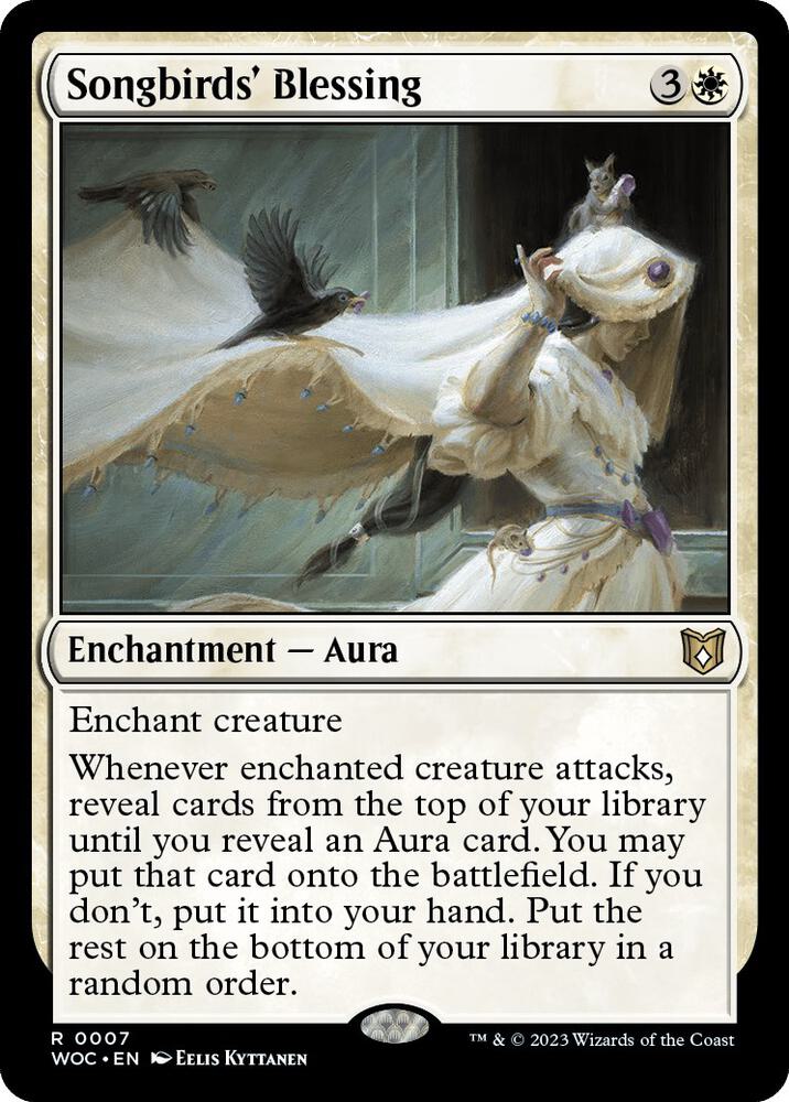 Songbirds' Blessing, Commander: Wilds of Eldraine 7