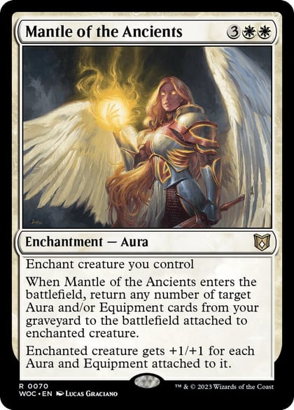 Mantle of the Ancients, Commander: Wilds of Eldraine 70