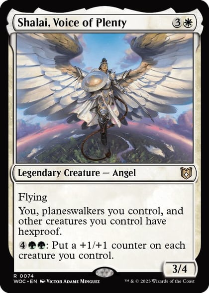 Shalai, Voice of Plenty, Commander: Wilds of Eldraine 74