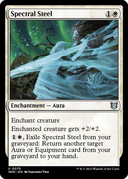 Spectral Steel, Commander: Wilds of Eldraine 75