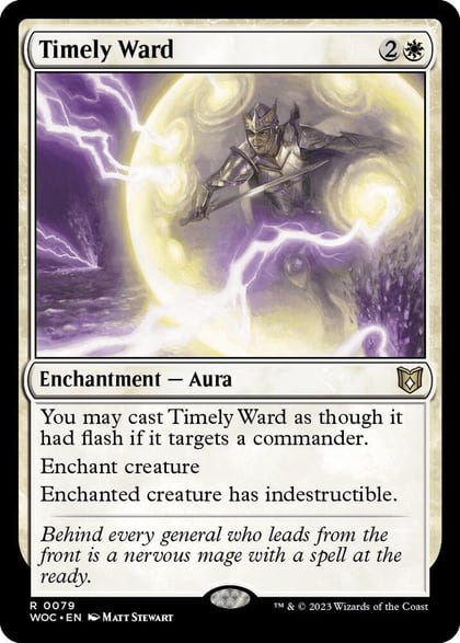 Timely Ward, Commander: Wilds of Eldraine 79