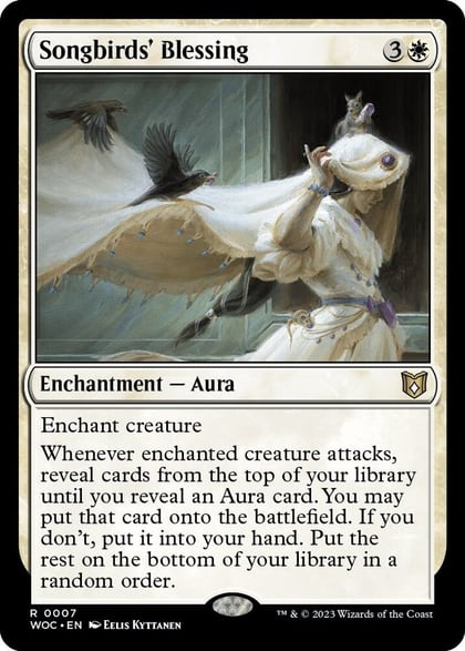 Songbirds' Blessing, Commander: Wilds of Eldraine 7