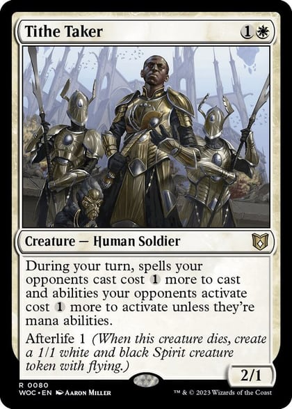 Tithe Taker, Commander: Wilds of Eldraine 80