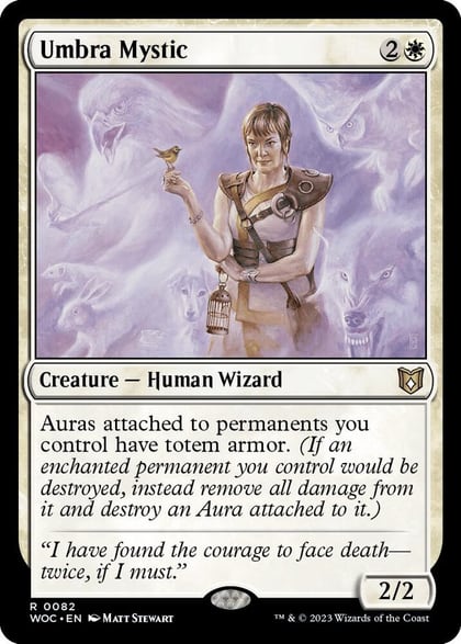 Umbra Mystic, Commander: Wilds of Eldraine 82