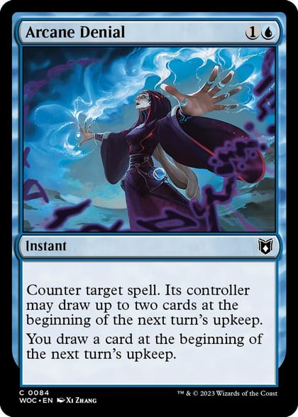 Arcane Denial, Commander: Wilds of Eldraine 84