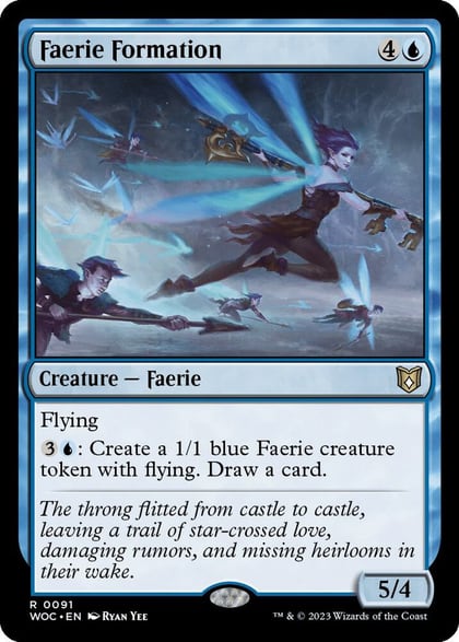 Faerie Formation, Commander: Wilds of Eldraine 91