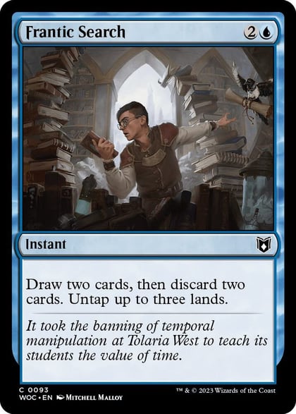 Frantic Search, Commander: Wilds of Eldraine 93
