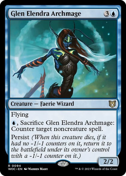 Glen Elendra Archmage, Commander: Wilds of Eldraine 94