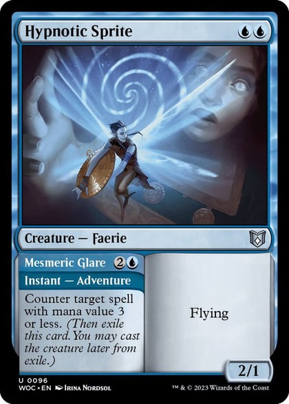 Hypnotic Sprite, Commander: Wilds of Eldraine 96